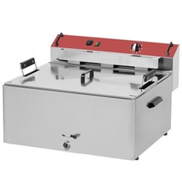 F16E/D-N (25) Elektro Fritteuse, 1 Becken 16 Liter